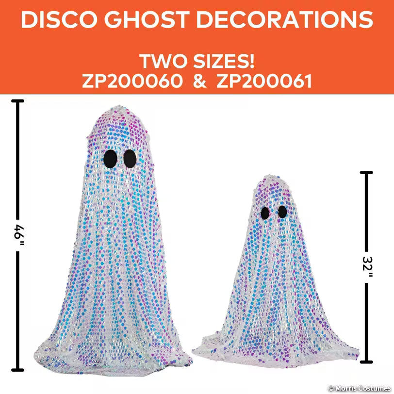 46 1/2" Tall Disco Mosaic Ghost