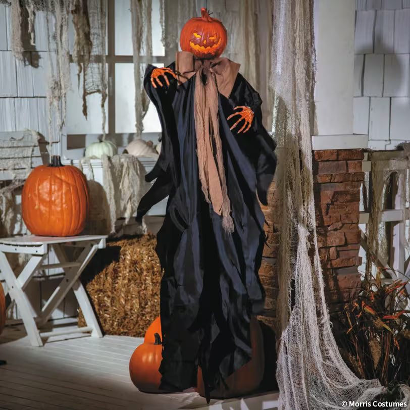 4FT ANIMATED HANGING PUMPKIN MAN