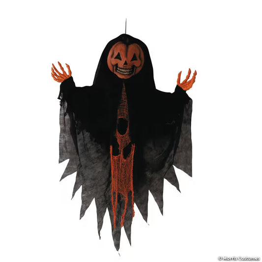 4FT HANGING SHAKING PUMPKIN MAN