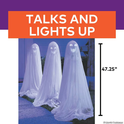 4FT TALKING GHOST 3PC SET