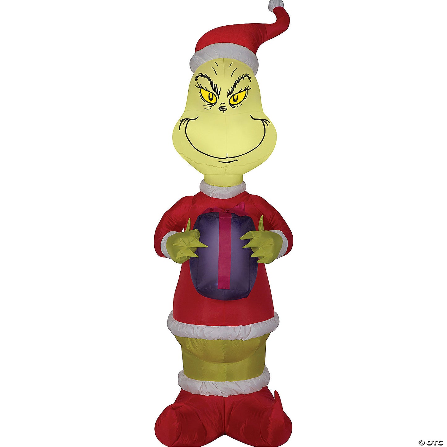 GRINCH WITH PRESENT AIRBLOWN
