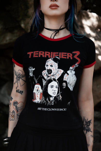 Terrifier 3 Ringer Tee (Black)