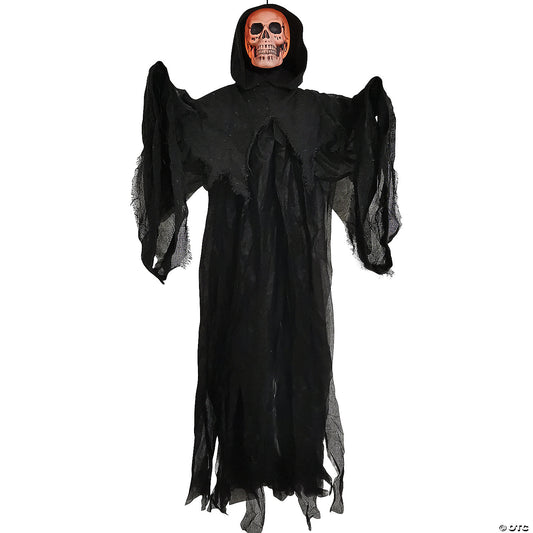 SKULL REAPER GRAY LIGHTUP 4FT