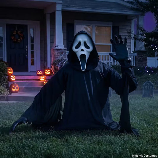 4 ft Ghost Face® Waving Grave Breaker™