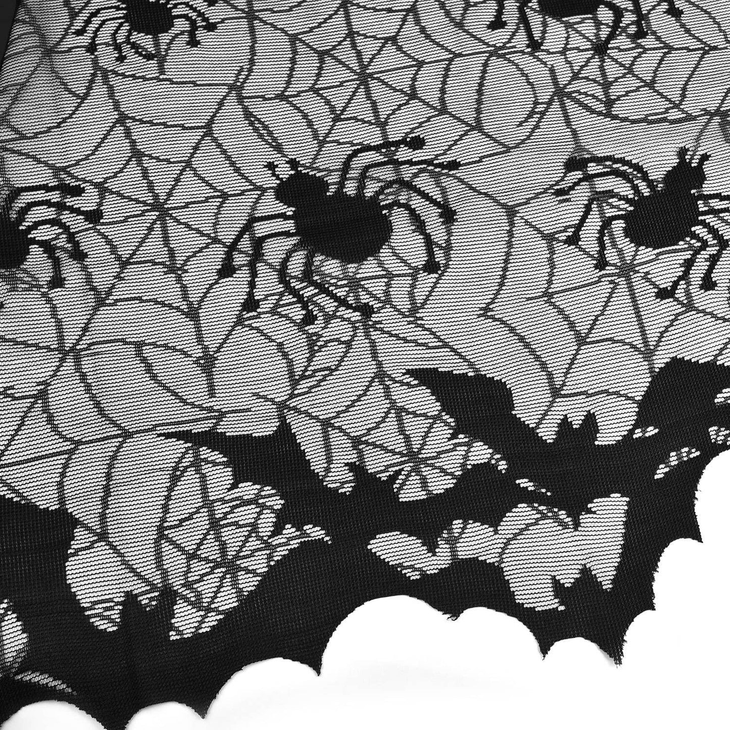 Fun Little Toys - Halloween Lamp Shade Topper Scarf Cover