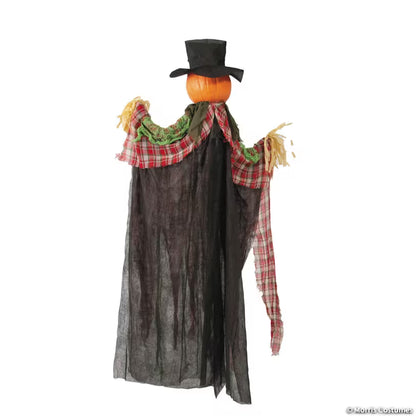 4 FT ANIMATED HANGING PUMPKIN MAN