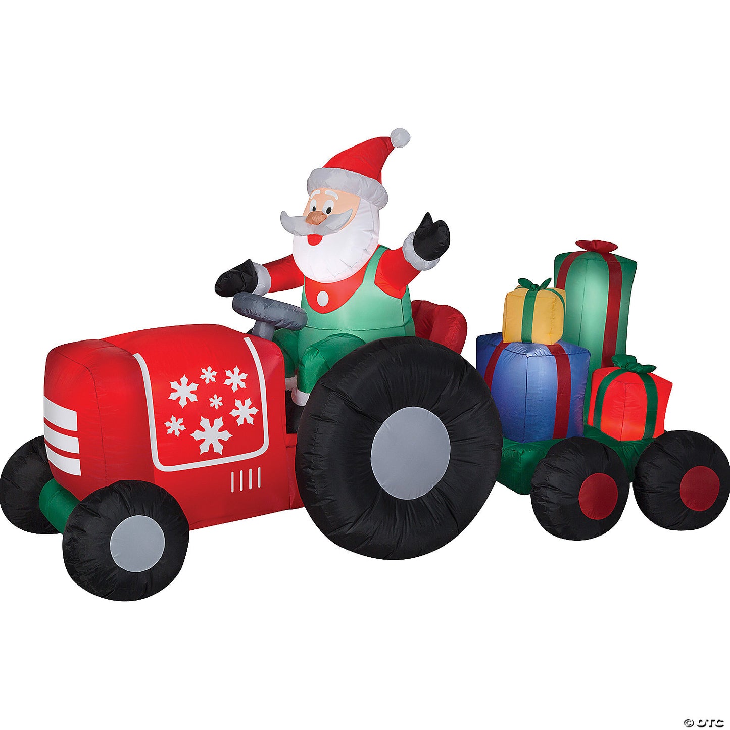 SANTA ON TRACTOR AIRBLOWN