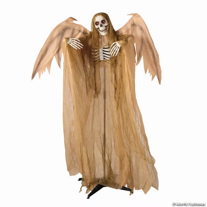 5.5 FT ANIMATED REAPER WITH WINGS
