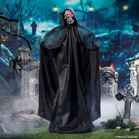 5.5 FT STANDING ANIMATED DEATH STATUE