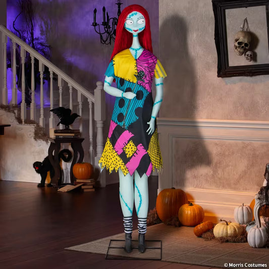5 Ft. 10" Nightmare Before Christmas Sally Animated Halloween Prop