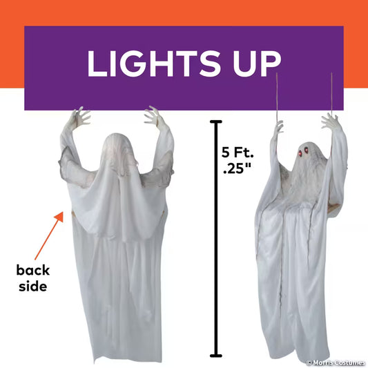 LIFESIZE GHOST ON THE SWING