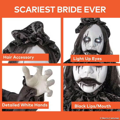 5FT STANDING ANIMATED BRIDE