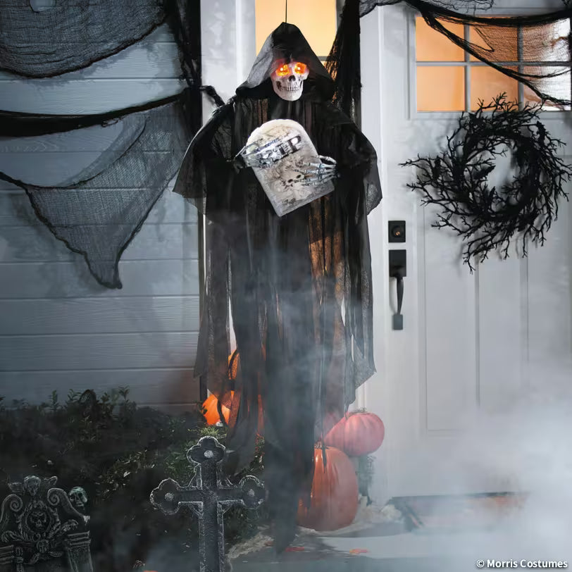 5FT SONIC HANGING REAPER W/TOMBSTONE