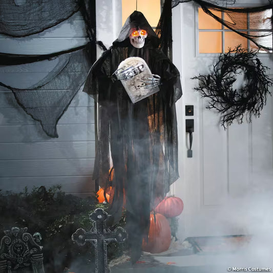 5FT SONIC HANGING REAPER W/TOMBSTONE