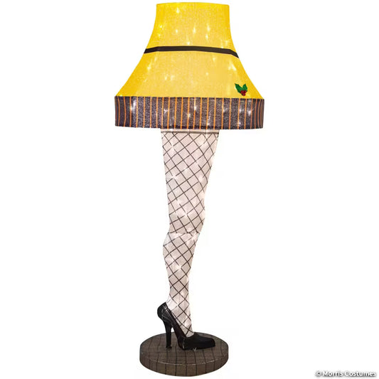 3D HOLIDAY LIGHTED TINSEL LEG LAMP-60"