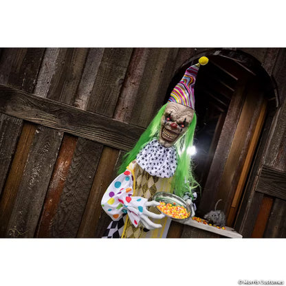 5.5 FT HANGING HEAD TURNING CLOWN