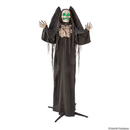 6.5 FT STANDING ANIMATED WINGS REAPER