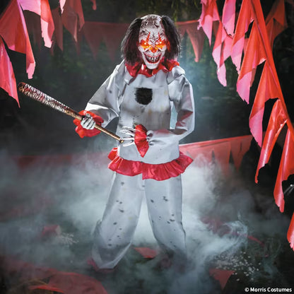 6.5 FT ANIMATED BASEBALL BAT CLOWN