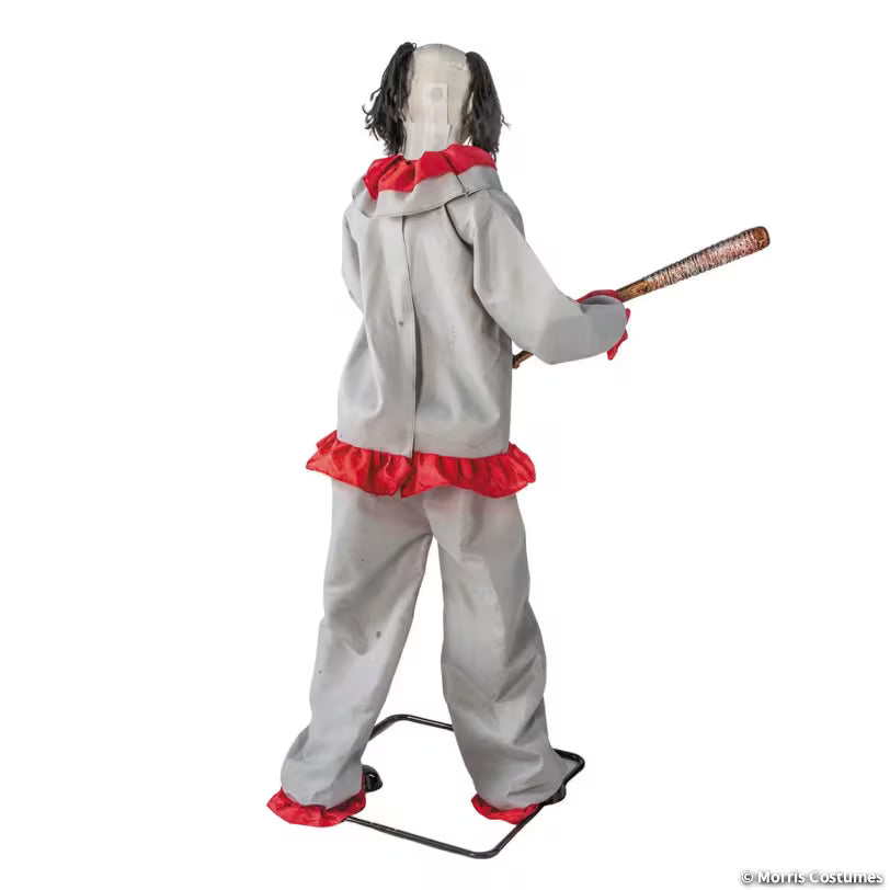 6.5 FT ANIMATED BASEBALL BAT CLOWN