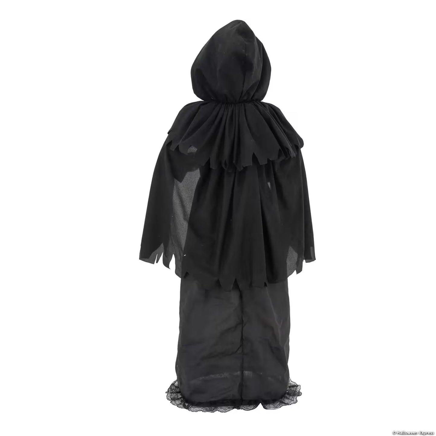 5 Ft. Animated Light-Up LED Standing Doll with Moving Head & Eyes Halloween Decoration