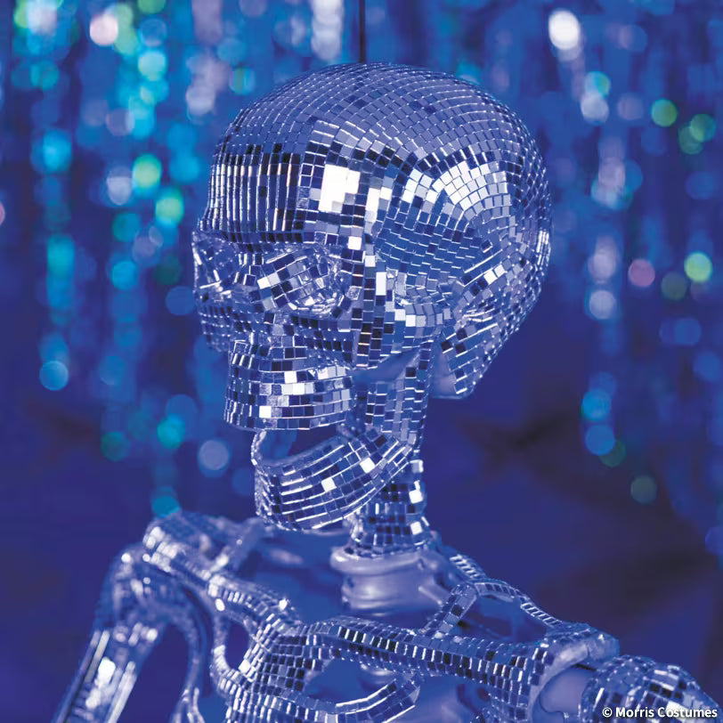 5FT DISCO SKELETON