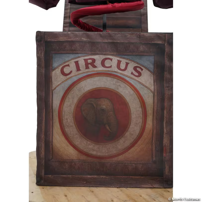 5 Ft. Skeleton Clown Mechanical Jack-in-the-Box