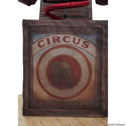 5 Ft. Skeleton Clown Mechanical Jack-in-the-Box