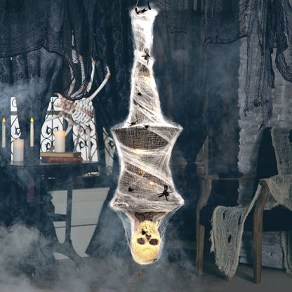 Fun Little Toys - 61 Inches Halloween Cocoon Corpse Decoration with Sound