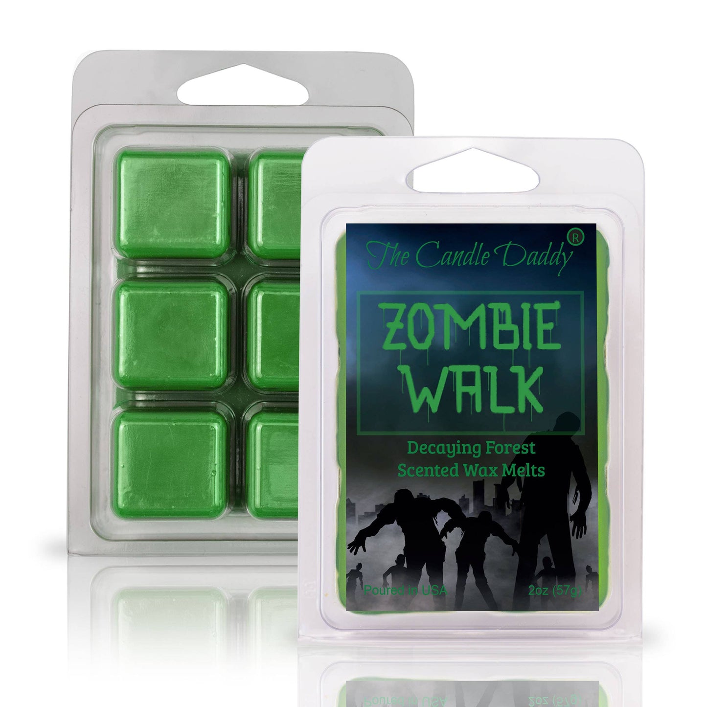 The Candle Daddy - FUNNY FALL HALLOWEEN - ZOMBIE WALK - FOREST WAX MELT