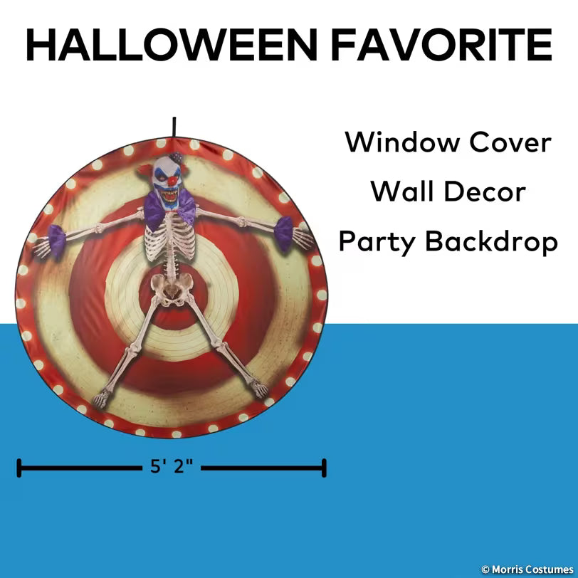 5 FT INSTANT DECORATION WITH CLOWN