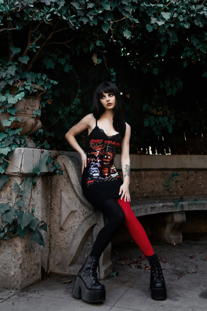Five Nights at Freddy's Lace Strap Dress