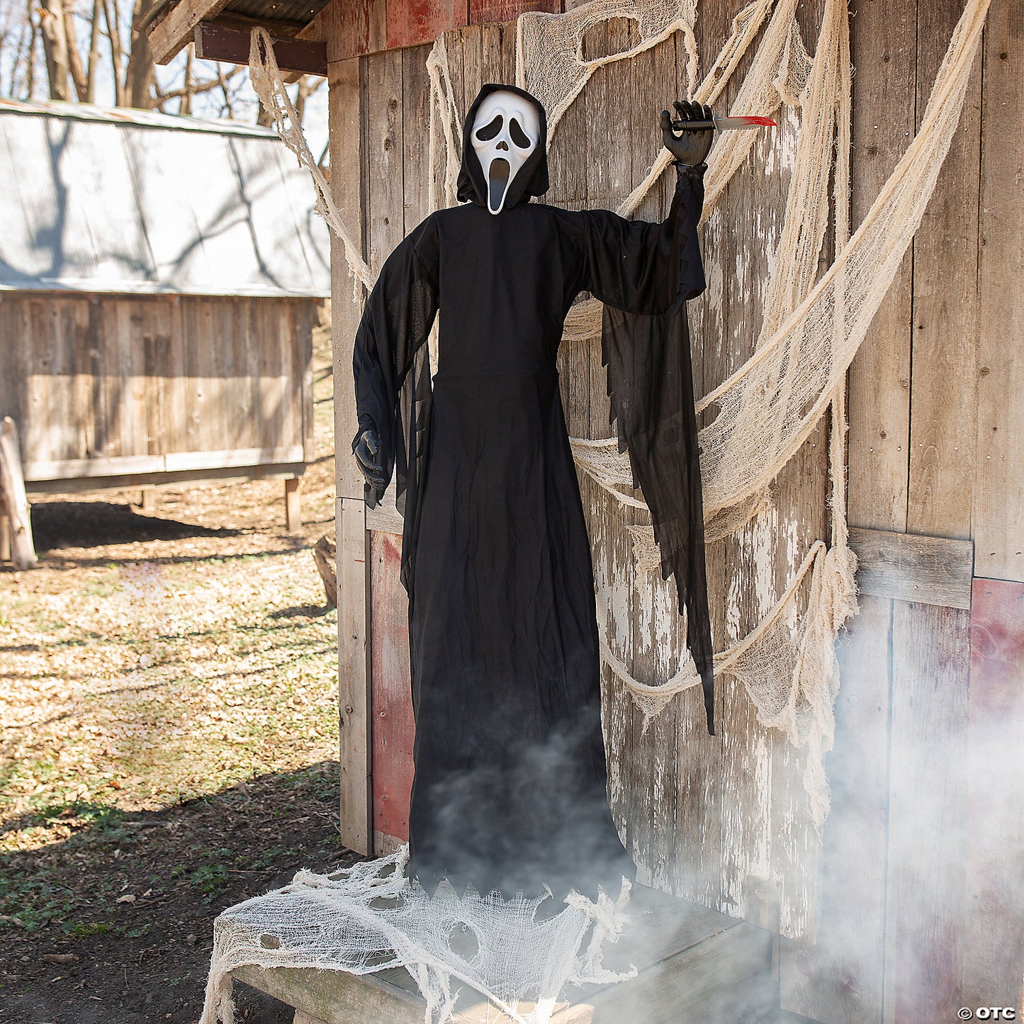 GHOST FACE PROP 6FT W/KNIFE