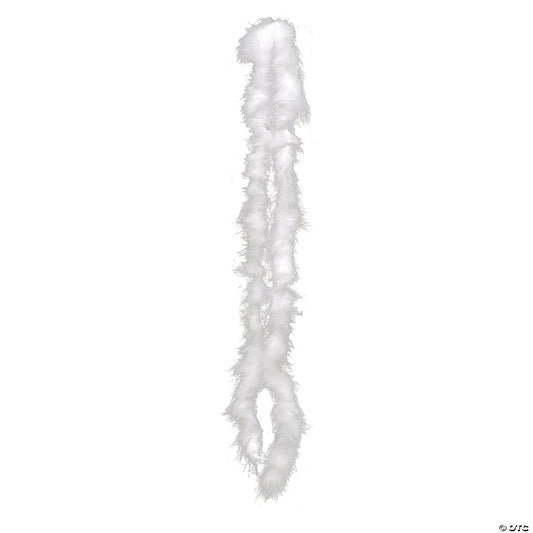 EXTRA HEAVY MARIBOU BOA-WHITE