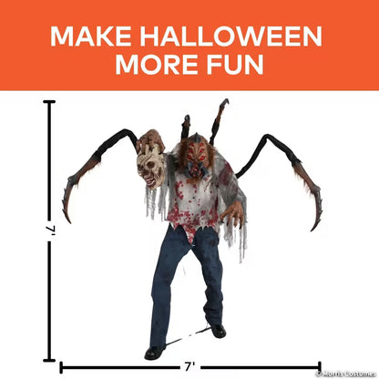 6 Ft. 10" Animated Spider Monster Dr. Fangor