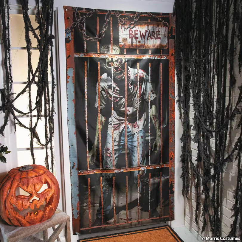 6.5 FT DOOR CURTAIN ZOMBIE