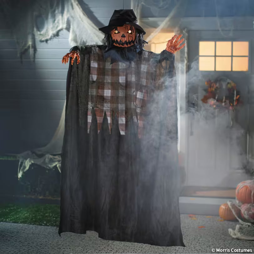 6FT ANIMATED HANGING PUMPKING MAN