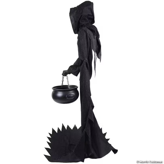6 Ft. Ghost Face® Illusionary Figure with Cauldron Halloween Decoration