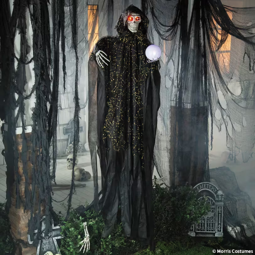 6FT HANGING LIGHTUP WITCH