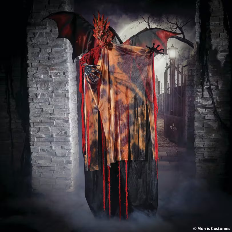 6 FT STANDING ANIMATED DRAGON MAN