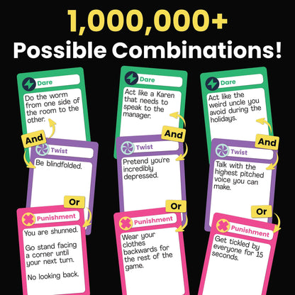 Zombie Ghost Games - Punish Me, Daddy Party Game with Over 1,000,000 Combinations