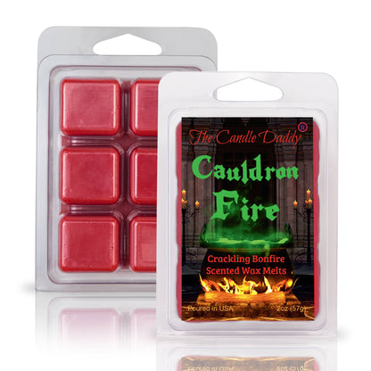 The Candle Daddy - CAULDRON FIRE - WITCHY CRACKLING BONFIRE SCENTED WAX MELT