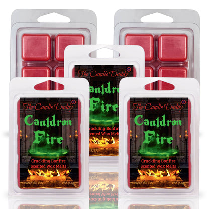 The Candle Daddy - CAULDRON FIRE - WITCHY CRACKLING BONFIRE SCENTED WAX MELT