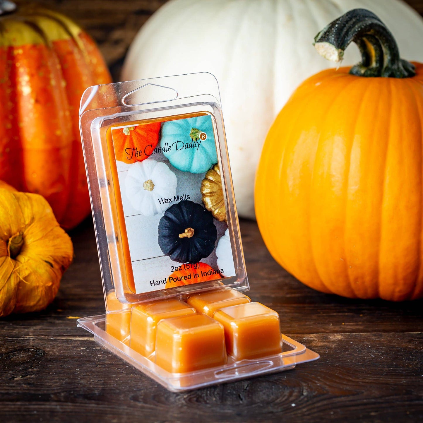 The Candle Daddy - FUNNY FALL HALLOWEEN - Pumpkin Scented Wax Melts Cubes