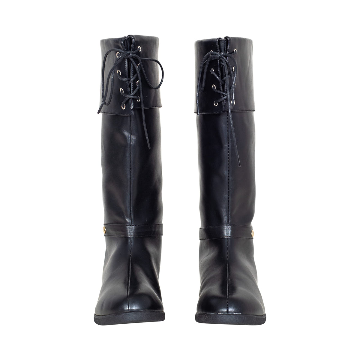 Halloween Cosplay Costume Unisex Black Pirate Swashbuckling Boots