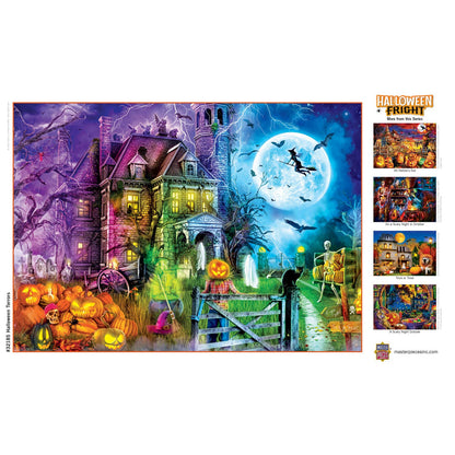 Masterpieces Puzzles - Glow in the Dark - Halloween Terrors 500 Piece Puzzle