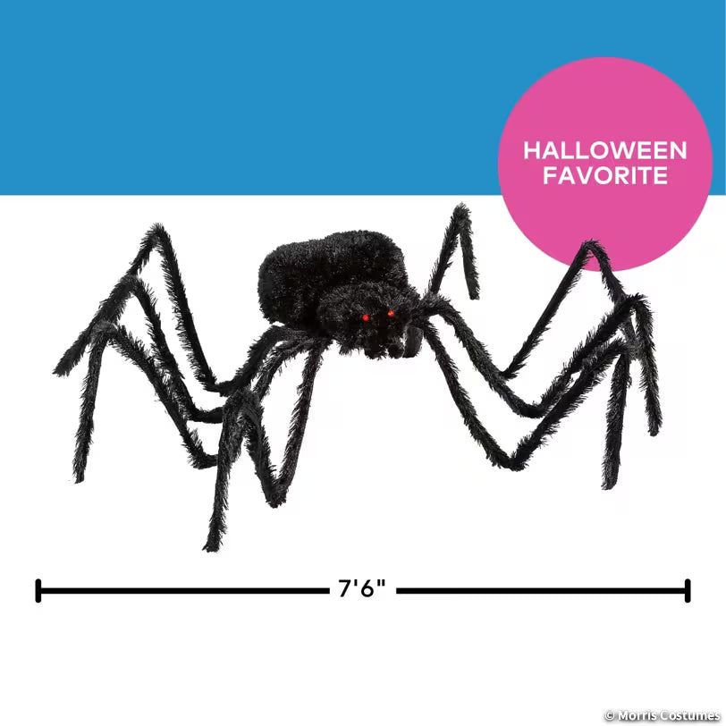 7.5 FT BLACK SPIDER
