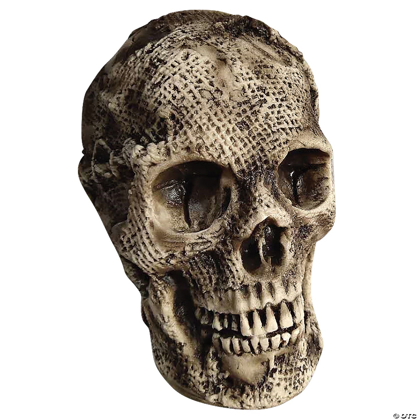 SKULL BURLAP FACE 7IN