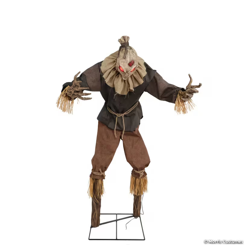 7 Ft. Animated Light-Up Grim Stalker Scarecrow
