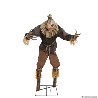 7 Ft. Animated Light-Up Grim Stalker Scarecrow