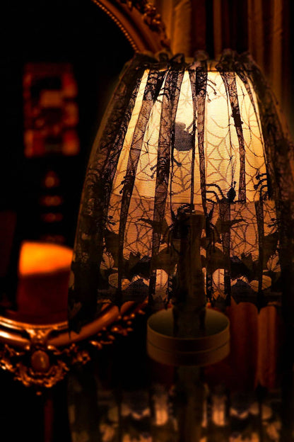 Fun Little Toys - Halloween Lamp Shade Topper Scarf Cover